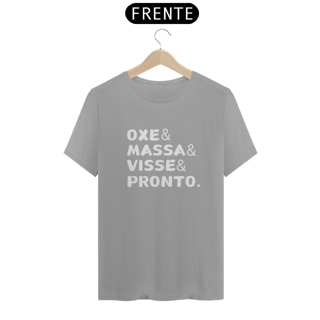 Nome do produto T-Shirt Art Branca Oxe Massa Visse Pronto