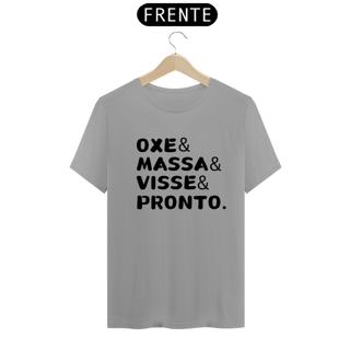 Nome do produto T-Shirt Art Black Oxe Massa Visse Pronto