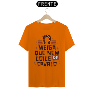 Nome do produto T-Shirt Frases Meiga que nem coice de cavalo