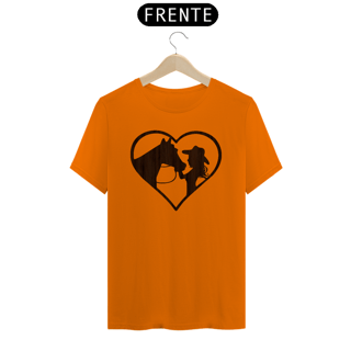 Nome do produto T-Shirt Coração Cavalo Mulher