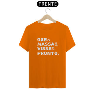 Nome do produto T-Shirt Art Branca Oxe Massa Visse Pronto