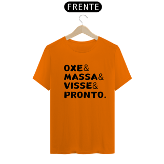 Nome do produto T-Shirt Art Black Oxe Massa Visse Pronto