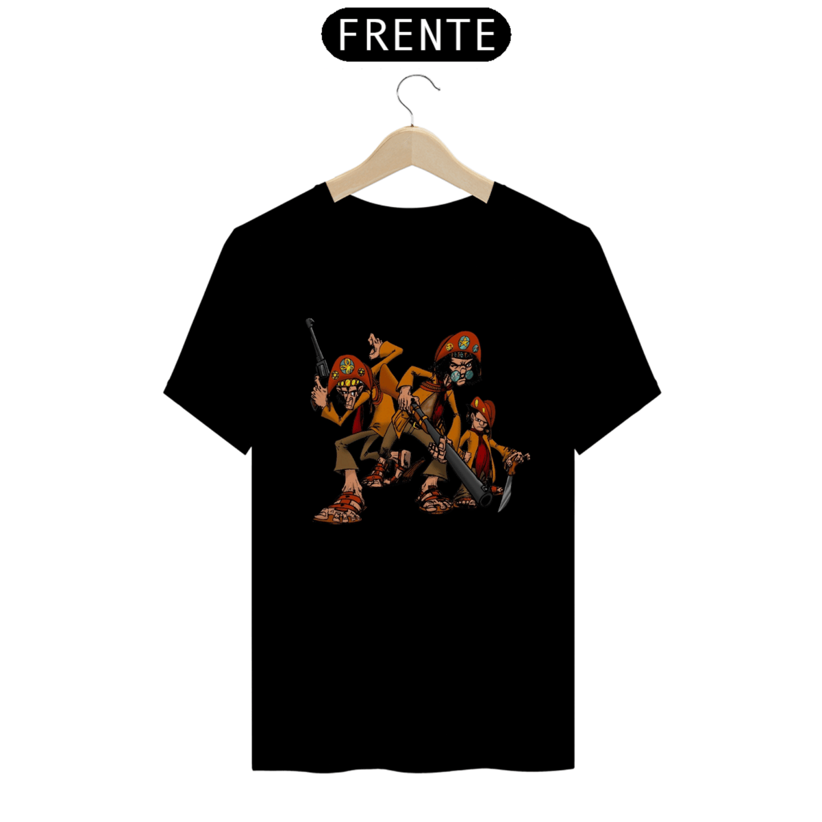 Nome do produto: T-Shirt Quality Cangaço Cangaceiro