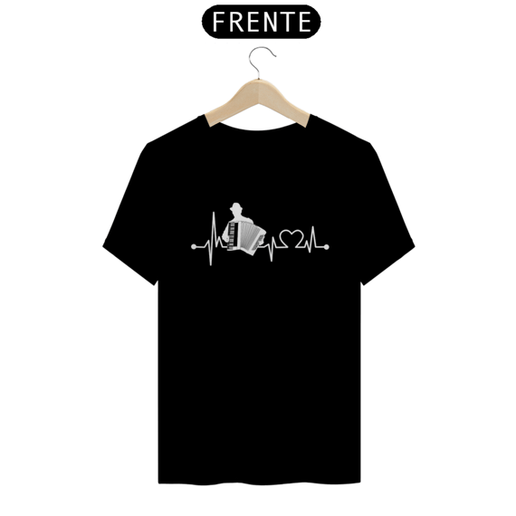 T-Shirt Sanfoneiro Coração
