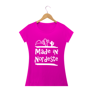 Nome do produto T-Shirt Feminina Frases Made in Nordeste