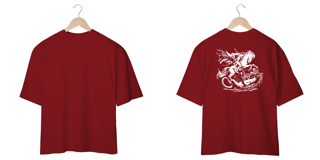 Nome do produto Oversized Costas São Jorge Dragão