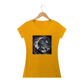 Nome do produto Camiseta - Moon cat 3