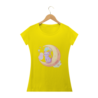 Nome do produto Camiseta - Moon Cat 2