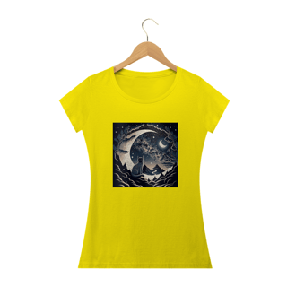 Nome do produto Camiseta - Moon cat 3