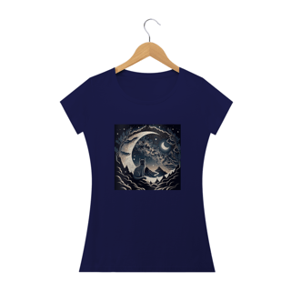 Nome do produto Camiseta - Moon cat 3