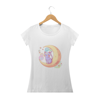 Nome do produto Camiseta - Moon Cat 2