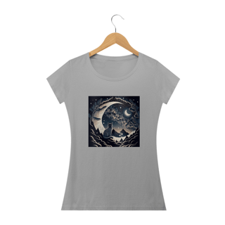 Nome do produto Camiseta - Moon cat 3
