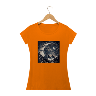 Nome do produto Camiseta - Moon cat 3