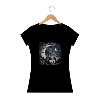 Nome do produto Camiseta - Moon cat 3