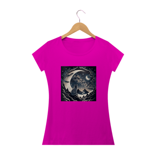 Nome do produto Camiseta - Moon cat 3