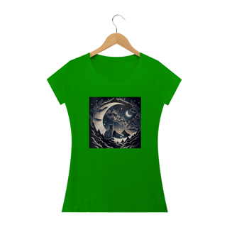 Nome do produto Camiseta - Moon cat 3