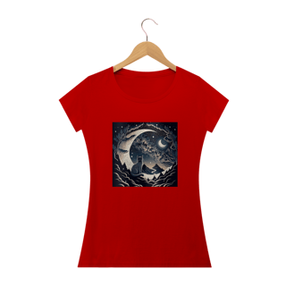 Nome do produto Camiseta - Moon cat 3