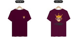 Nome do produto Camiseta -  Monkey