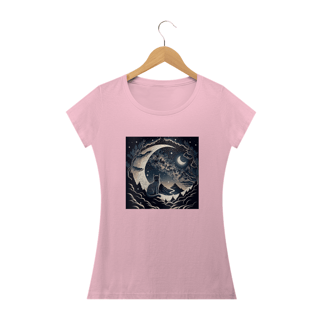 Nome do produto Camiseta - Moon cat 3