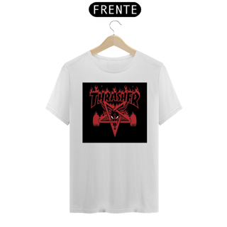 Nome do produto Camisa THRASHER Demon Skate - Moda Skate Streetwear 