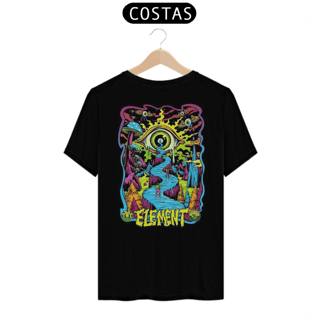 Nome do produto Camisa ELEMENT (Preta) - Moda Streetwear