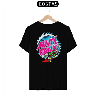 Nome do produto Camisa SANTA CRUZ (Preta) - Moda Streetwear 