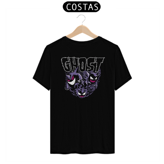 Camisa GHOST (Preta) - Moda Skate Streetwear 