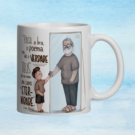 Caneca Infantil “Eternidade” — Coleção Stênio Marcius