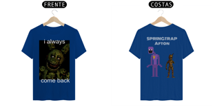 Nome do produtoSpringtrap fnaf camiseta 