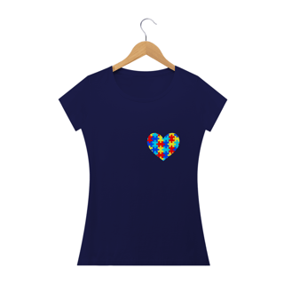 Nome do produto Baby Long Classic coração do autismo