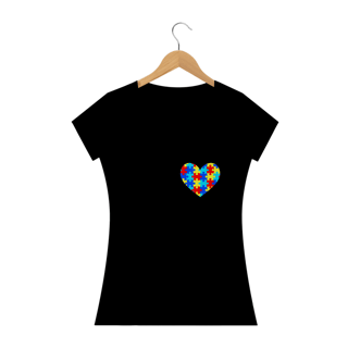 Nome do produto Baby Long Classic coração do autismo