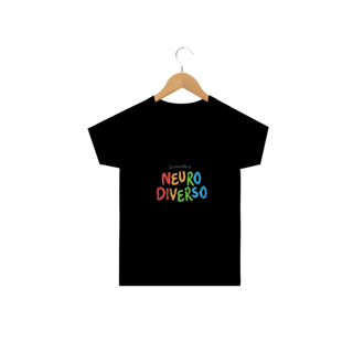 Nome do produto Camiseta Infantil - O mundo é neurodiverso