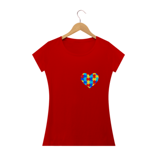 Nome do produto Baby Long Classic coração do autismo