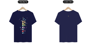 Nome do produto Camisa espada colorida dados 