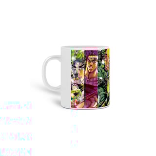 Nome do produto caneca jojo anime