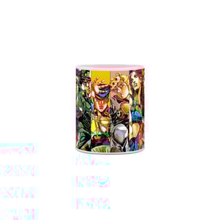 Nome do produto caneca jojo anime