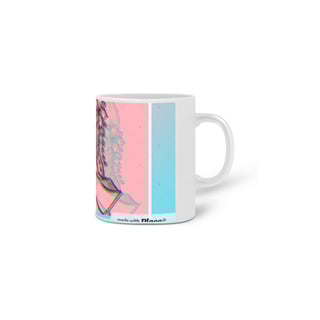 Nome do produto caneca com menina de anime
