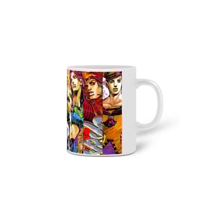 Nome do produto caneca jojo anime