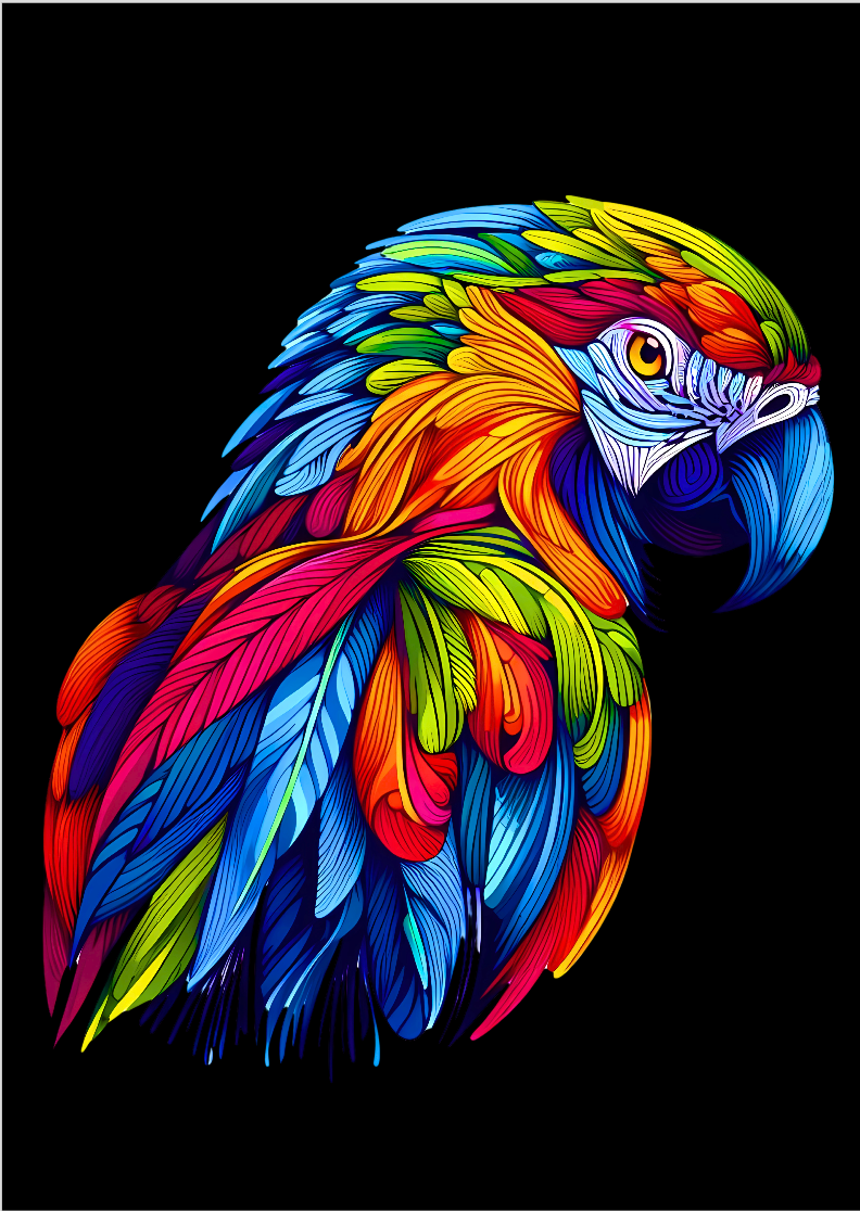 Nome do produto: Pôster - Arara