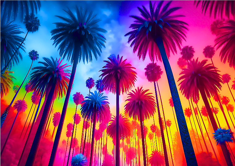 Nome do produto: Pôster - Coqueiros