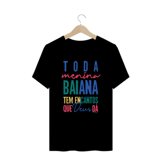 Nome do produto CAMISETA MENINA BAIANA - PLUZ SIZE