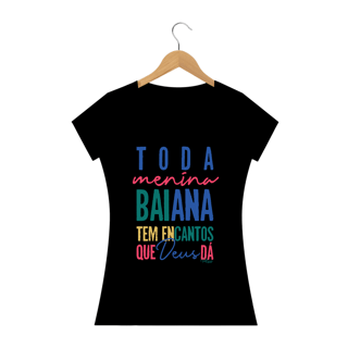 Nome do produto BABY LOOK MENINA BAIANA - PREMIUM