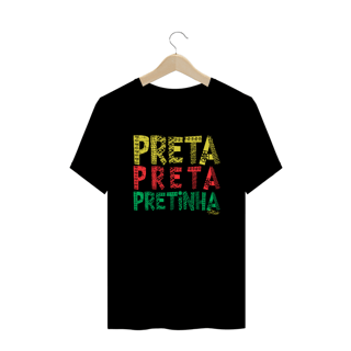 CAMISETA PRETA PRETINHA - PLUZ SIZE