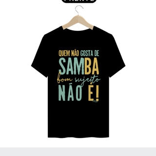 Nome do produto CAMISETA SAMBA – QUALITY