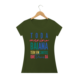 Nome do produto BABY LOOK MENINA BAIANA - QUALITY