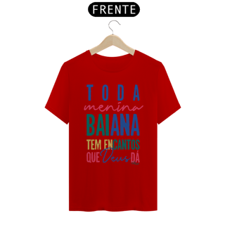 Nome do produto CAMISETA MENINA BAIANA - QUALITY