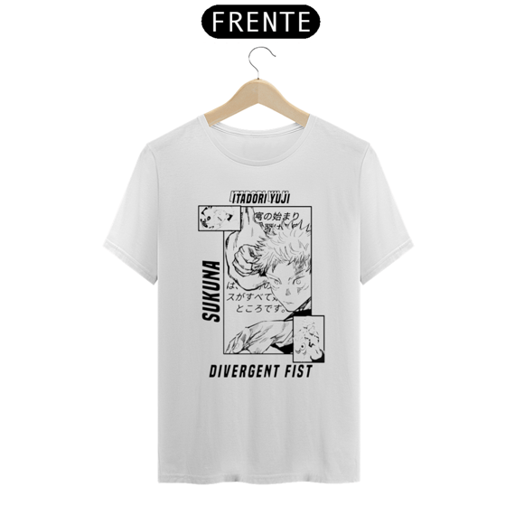 Camiseta Jujutsu Kaisen Unissex Camisa Anime