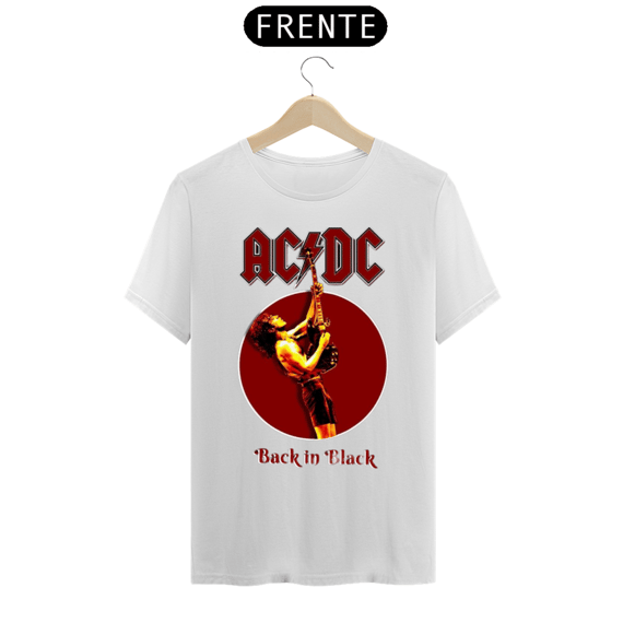 Camiseta ACDC Unissex Camisa Rock