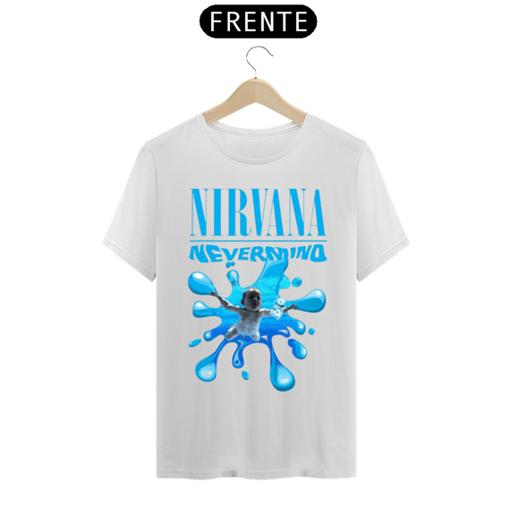Camiseta Nirvana Unissex Camisa Rock