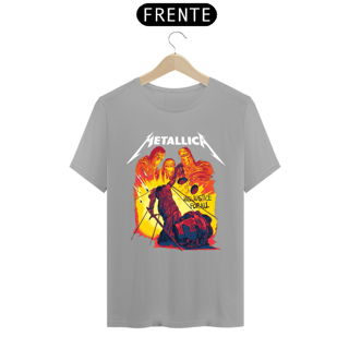 Nome do produto Camiseta Metallica Unissex Camisa Rock